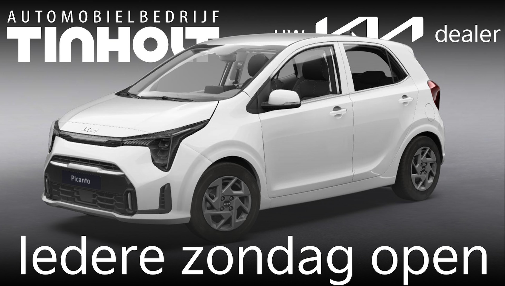 Kia Picanto - 1.0 GDi DynamicPlusLine - Direct uit voorraad leverbaar - CLEAR WHITE - AutoWereld.nl
