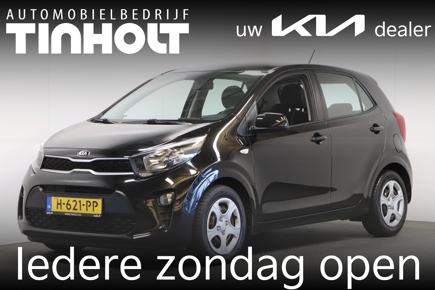 Kia Picanto - 1.0 MPi ComfortLine AUTOMAAT 5 ZITS - AutoWereld.nl
