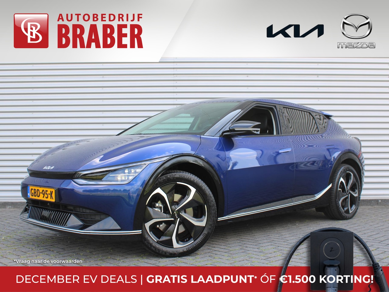 Kia EV6 - Edition Advanced 77.4 kWh | Stuur-/stoelverwarming | BTW | Camera | Cruise adapt. | Elektr - AutoWereld.nl