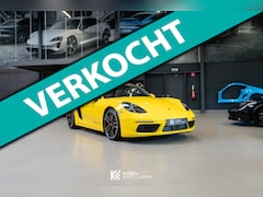 Porsche 718 Boxster S - 2.5 (2016) slechts 14.763km, uniek veel Exclusive opties