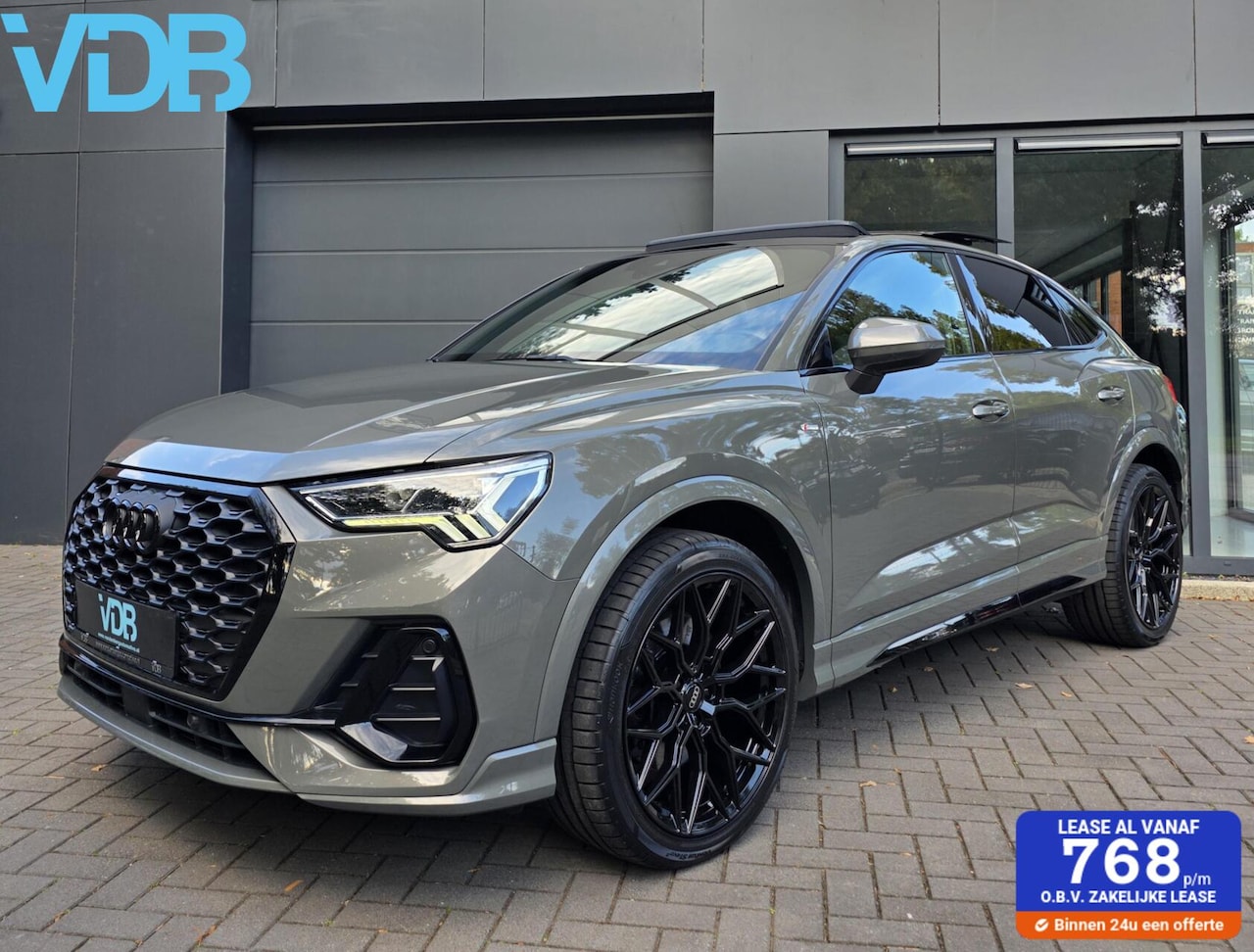 Audi Q3 Sportback - 45 TFSI 230PK Quattro S-Line CHRONOSGRAU!! - AutoWereld.nl