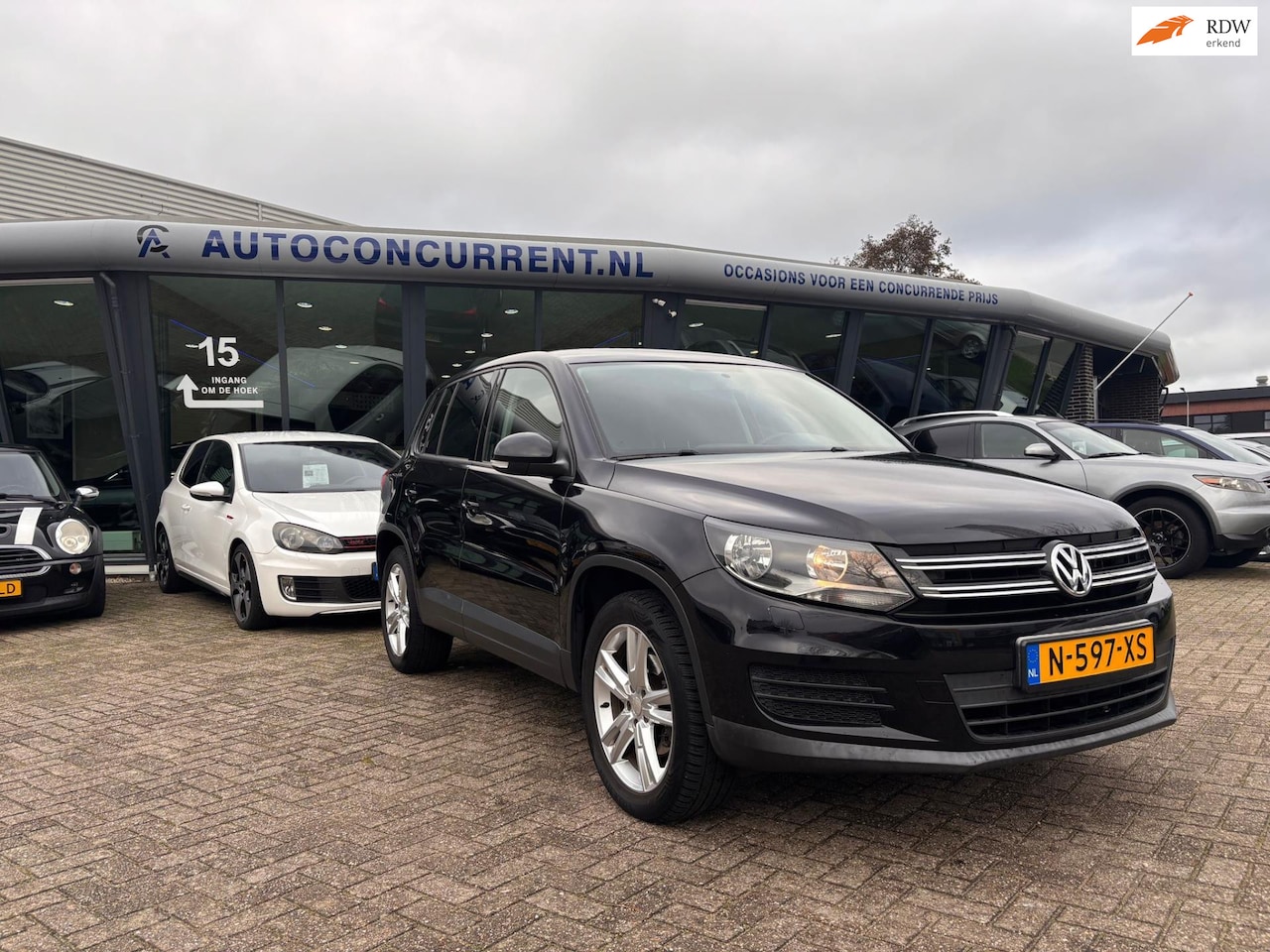 Volkswagen Tiguan - 2.0 TSI Sport&Style 4Motion, Stoelverw. Nieuwe APK, Inruil mogelijk. - AutoWereld.nl