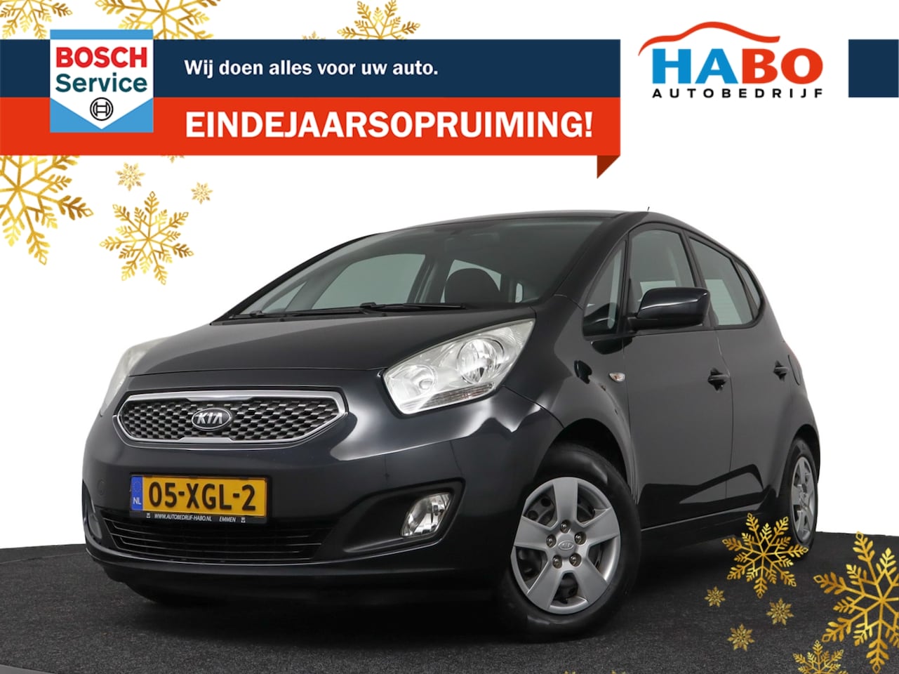 Kia Venga - 1.4 CVVT PLUS PACK NAVIGATOR AC/CRUISE/NAV/CAMERA/TREKHAAK - AutoWereld.nl