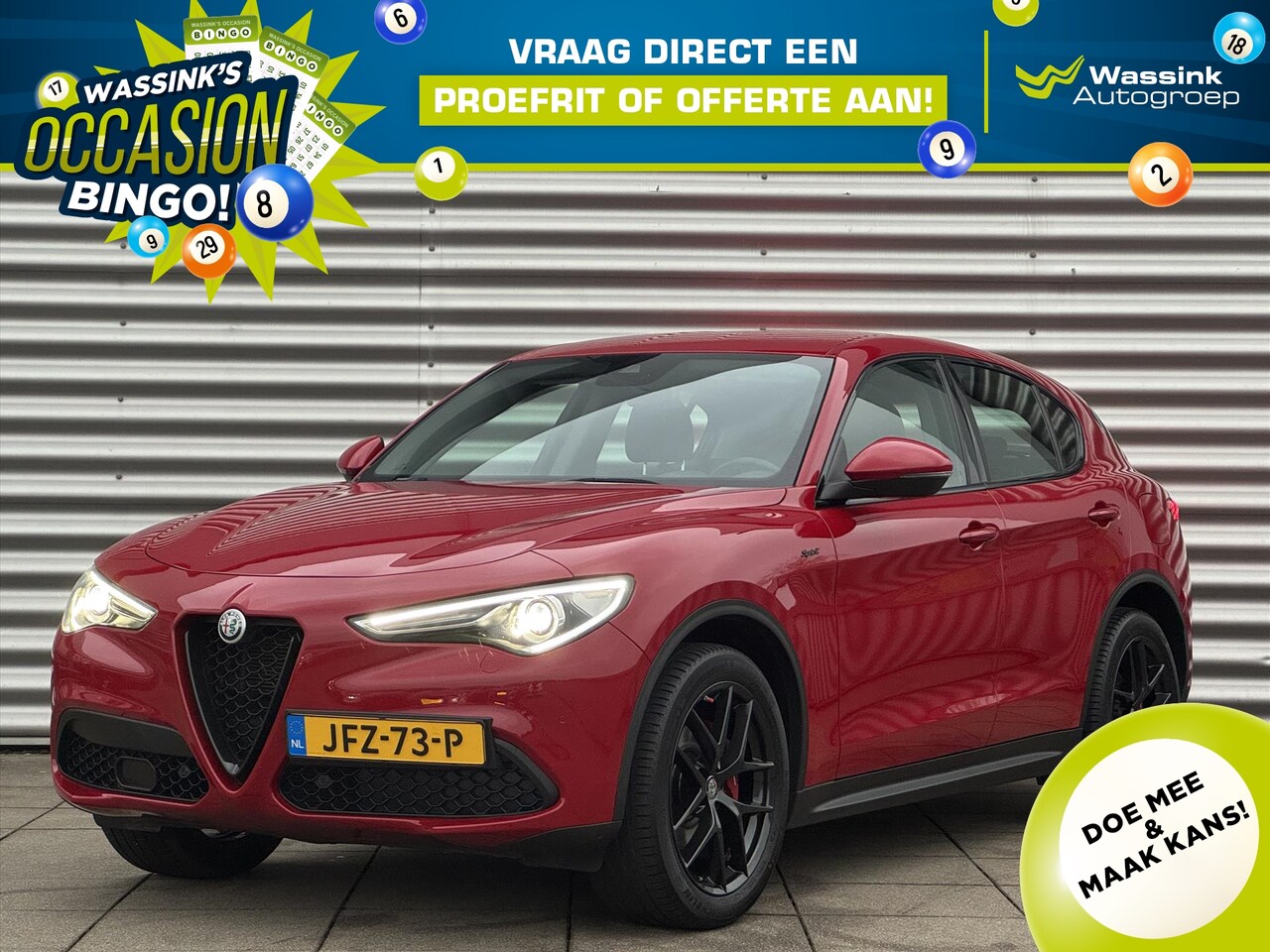Alfa Romeo Stelvio - 2.0 GME 200pk Automaat AWD Sprint | Memory stoelen | Handsfree achterklep | Camera | - AutoWereld.nl