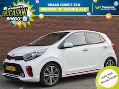 Kia Picanto - 1.2 MPi 84pk 5-zits GT-Line | carplay | Navigatie | stuur en stoel verwarming |