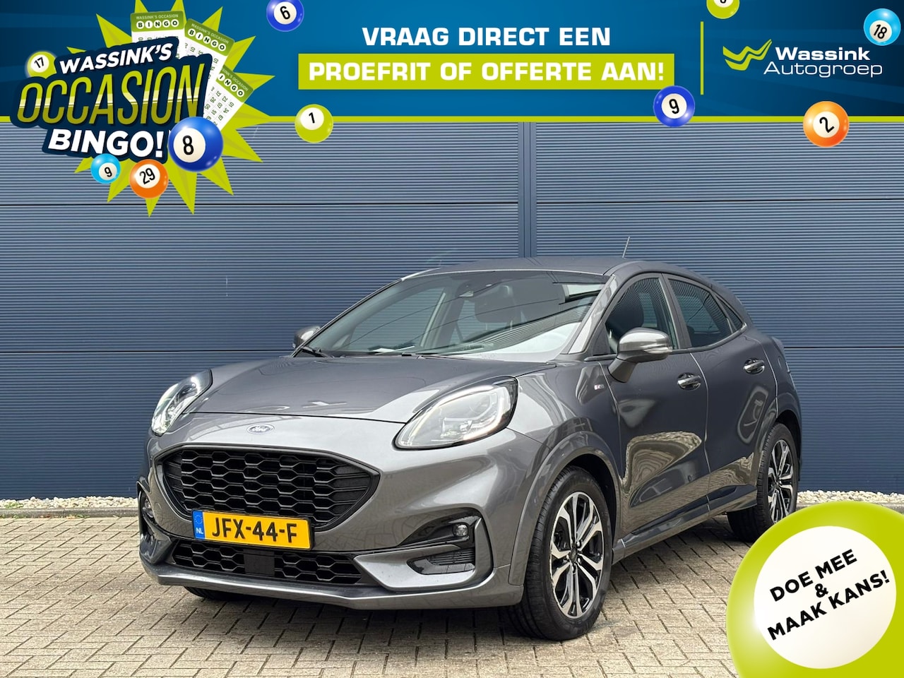 Ford Puma - 1.0i Ecoboost Hybrid 125pk ST-Line | Navigatie | Climate - AutoWereld.nl