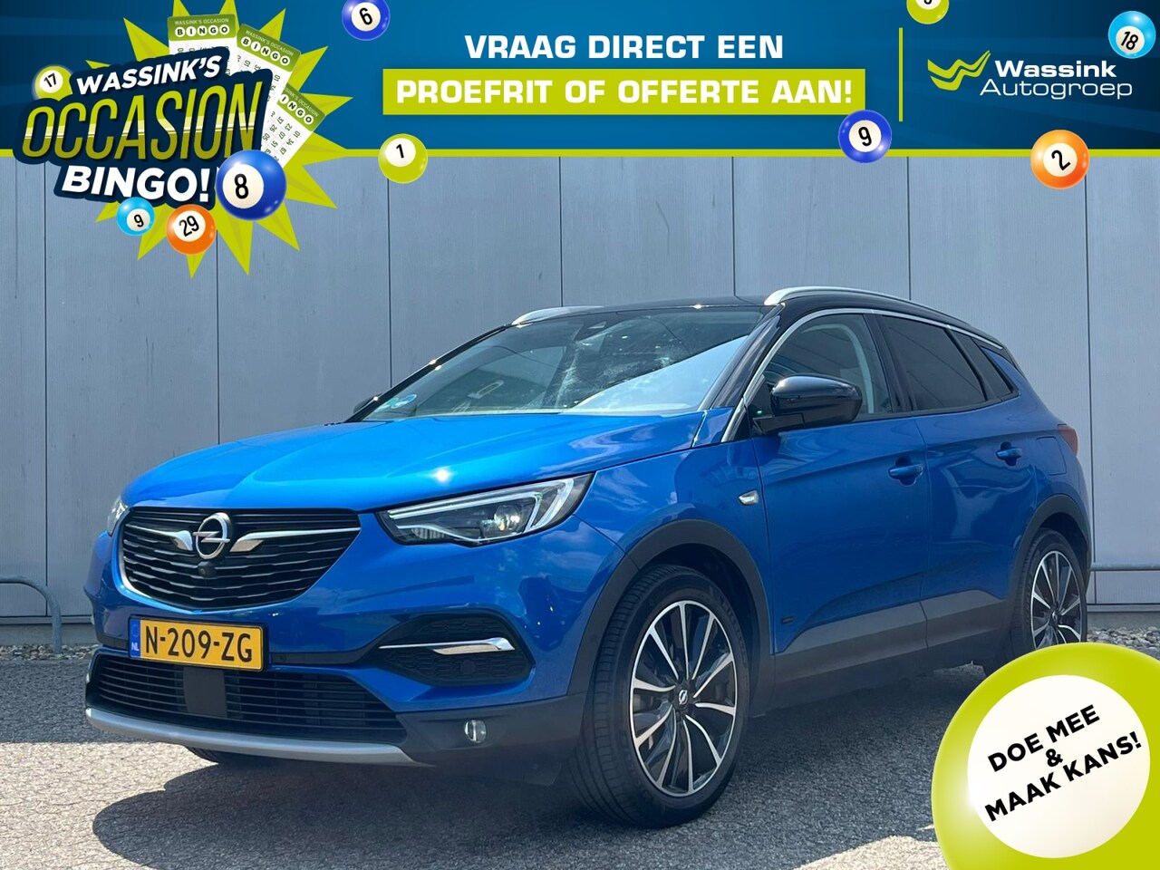Opel Grandland X - 1.6 Hybrid4 300pk Ultimate Automaat | Lederen bekleding | Trekhaak - AutoWereld.nl