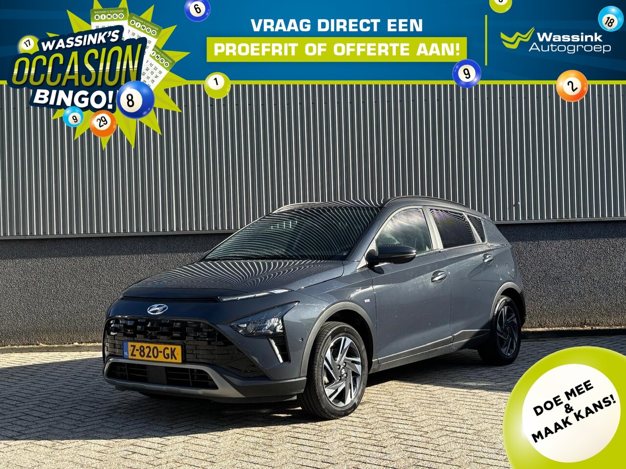 Hyundai Bayon - 1.0 T-GDI 48V 100PK 7DCT Premium | Automaat | Apple carplay & Android Auto | Safari Actie - AutoWereld.nl