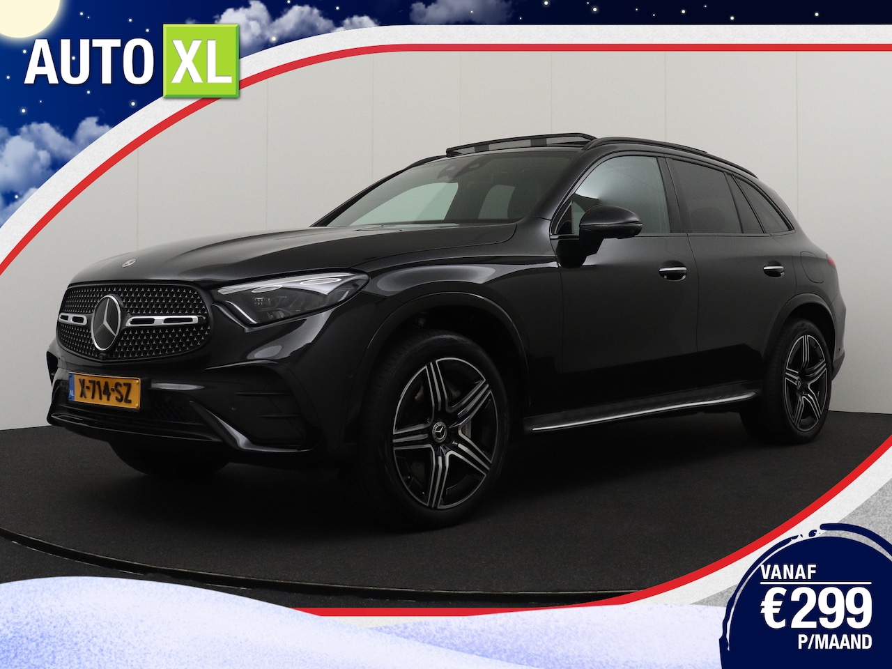 Mercedes-Benz GLC-klasse - 300e AMG Night Pano-dak Stoelventilatie Burmester - AutoWereld.nl
