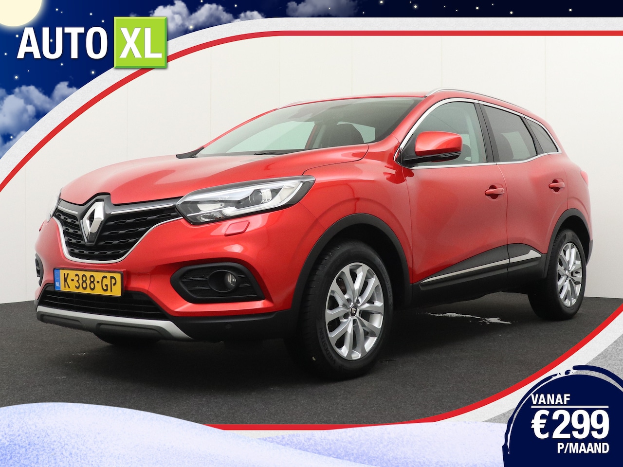 Renault Kadjar - 1.3T 141 PK Intens Half-Leder Camera Carplay Navi Climate - AutoWereld.nl