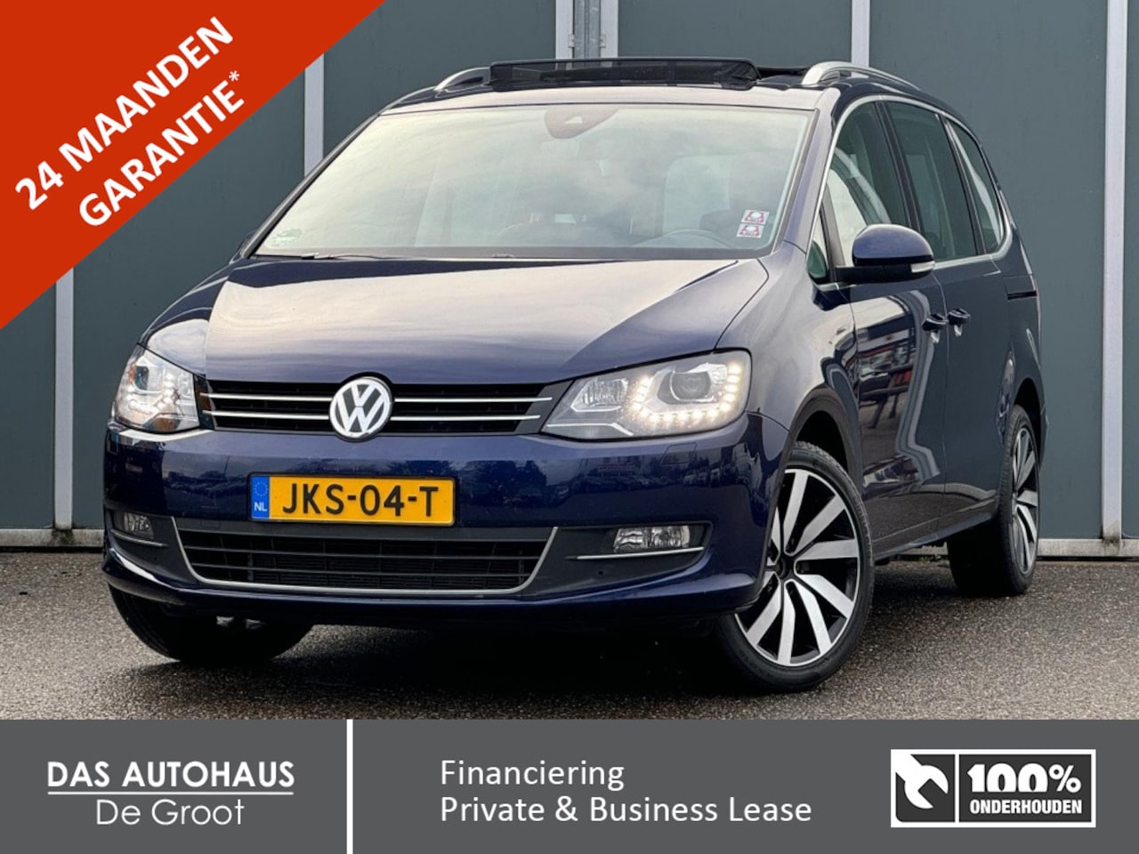 Volkswagen Sharan - 1.4 TSI Highline 7p. | ACC | Pano | Leer | Elk Deur | Trekhaak - AutoWereld.nl