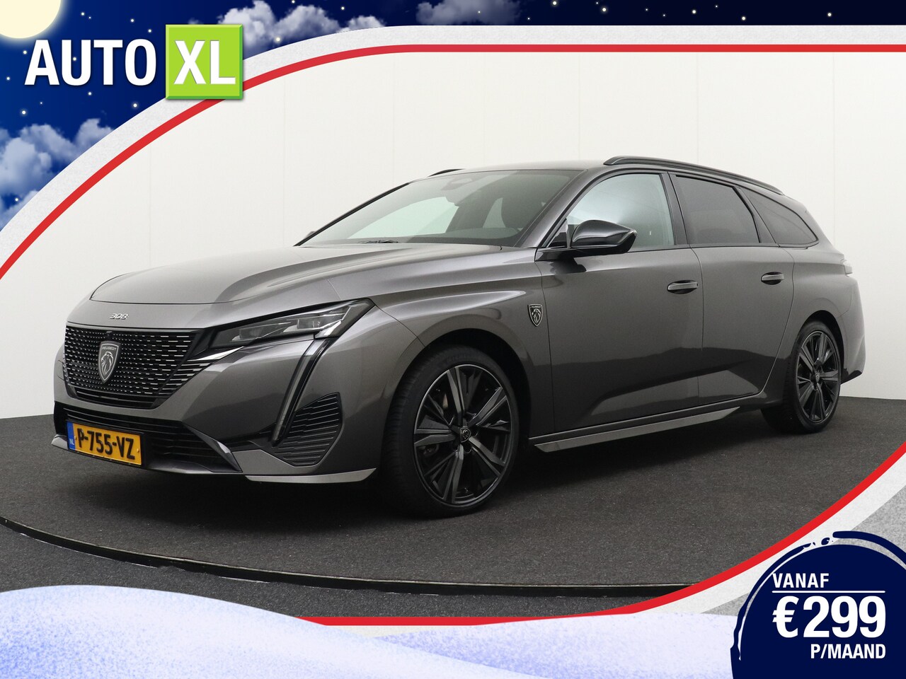 Peugeot 308 SW - 1.2T 130 PK Aut. GT Massage/Memory 18'LMV Dodehoek Adapt.Cruise - AutoWereld.nl