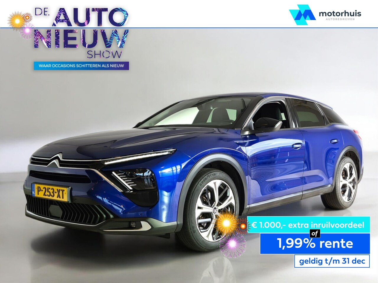 Citroën C5 X - 1.2 Turbo130pk Feel AUTOMAAT NAVI CAMERA LMV - AutoWereld.nl