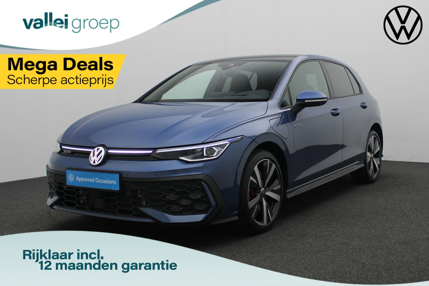 Volkswagen Golf - 1.5 eHybrid 272 pk DSG GTE | IQ Light | Rondomzicht camera | Adaptief onderstel | Head-up - AutoWereld.nl