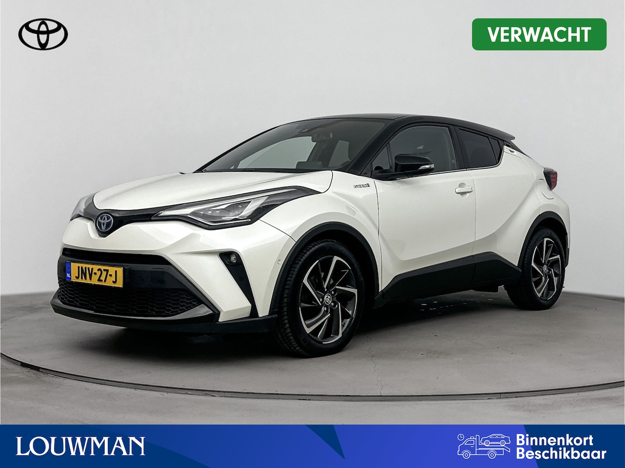 Toyota C-HR - 2.0 184 PK Hybrid Bi-Tone | JBL Premium Audio | Half lederen bekleding | Navigatie | - AutoWereld.nl