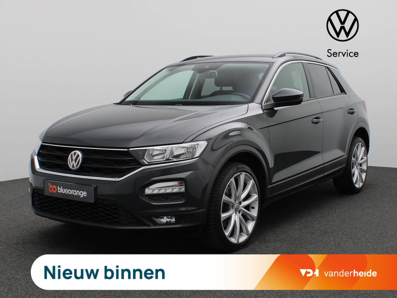 Volkswagen T-Roc - 1.0 TSI Style 115PK 19" LM Velgen, Stoelverwarming, Parkeersensoren voor en achter, Navi, - AutoWereld.nl