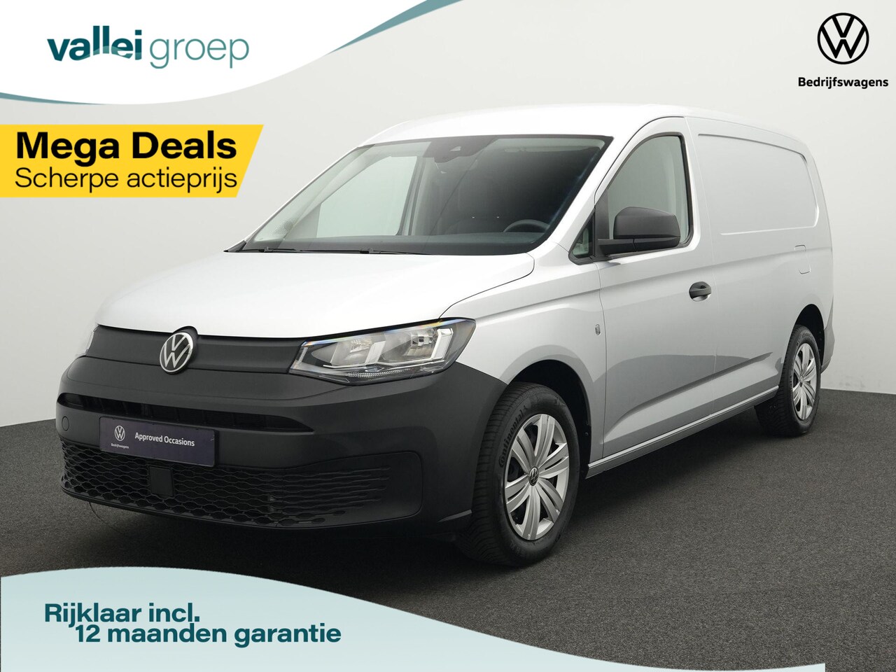 Volkswagen Caddy Cargo Maxi - 1.5 TSI 115 pk | Trekhaak | Navigatie Discover Pro | Parkeersensoren achter - AutoWereld.nl