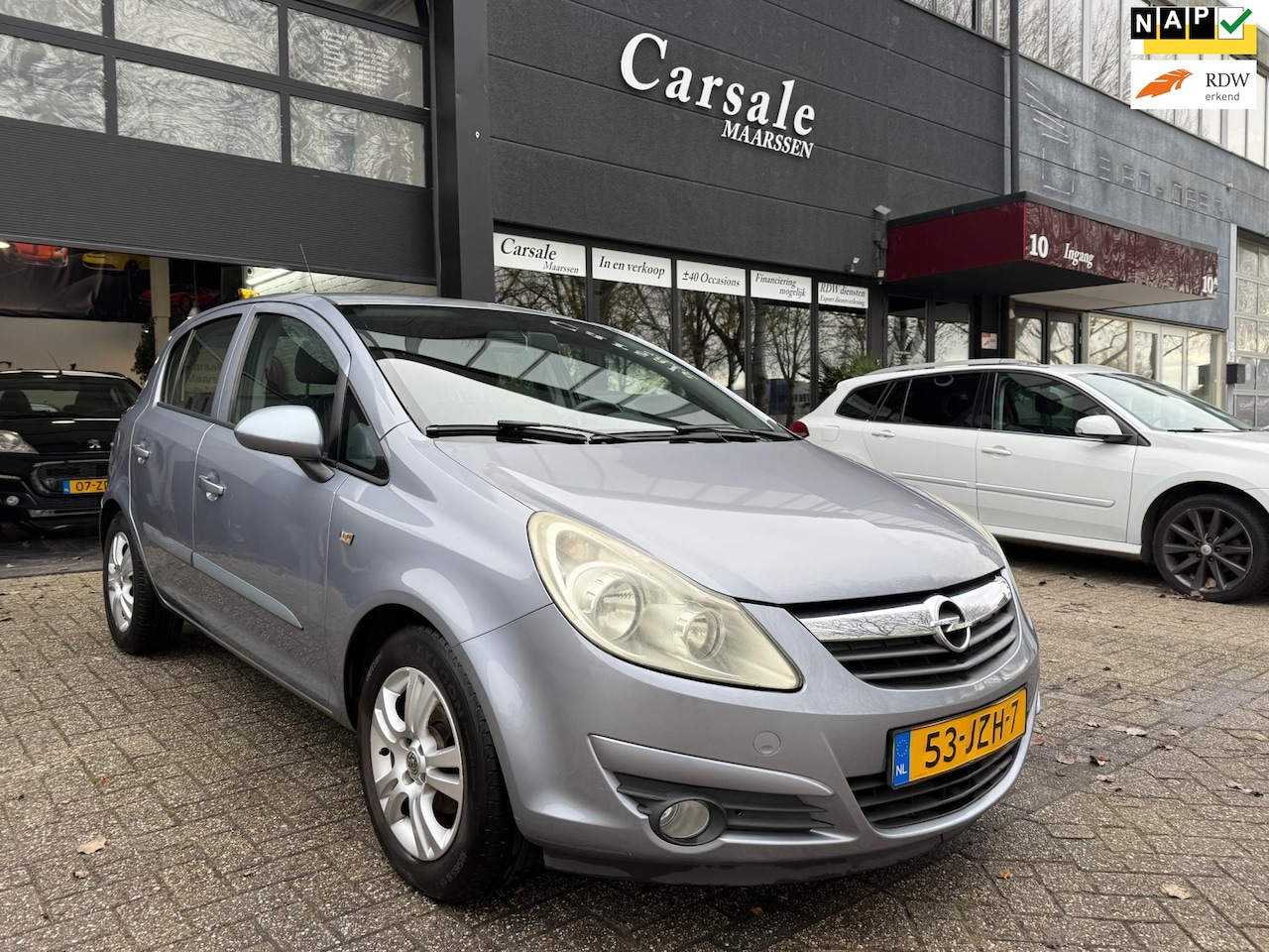 Opel Corsa - 1.2-16V Enjoy 5 Deurs airco - AutoWereld.nl