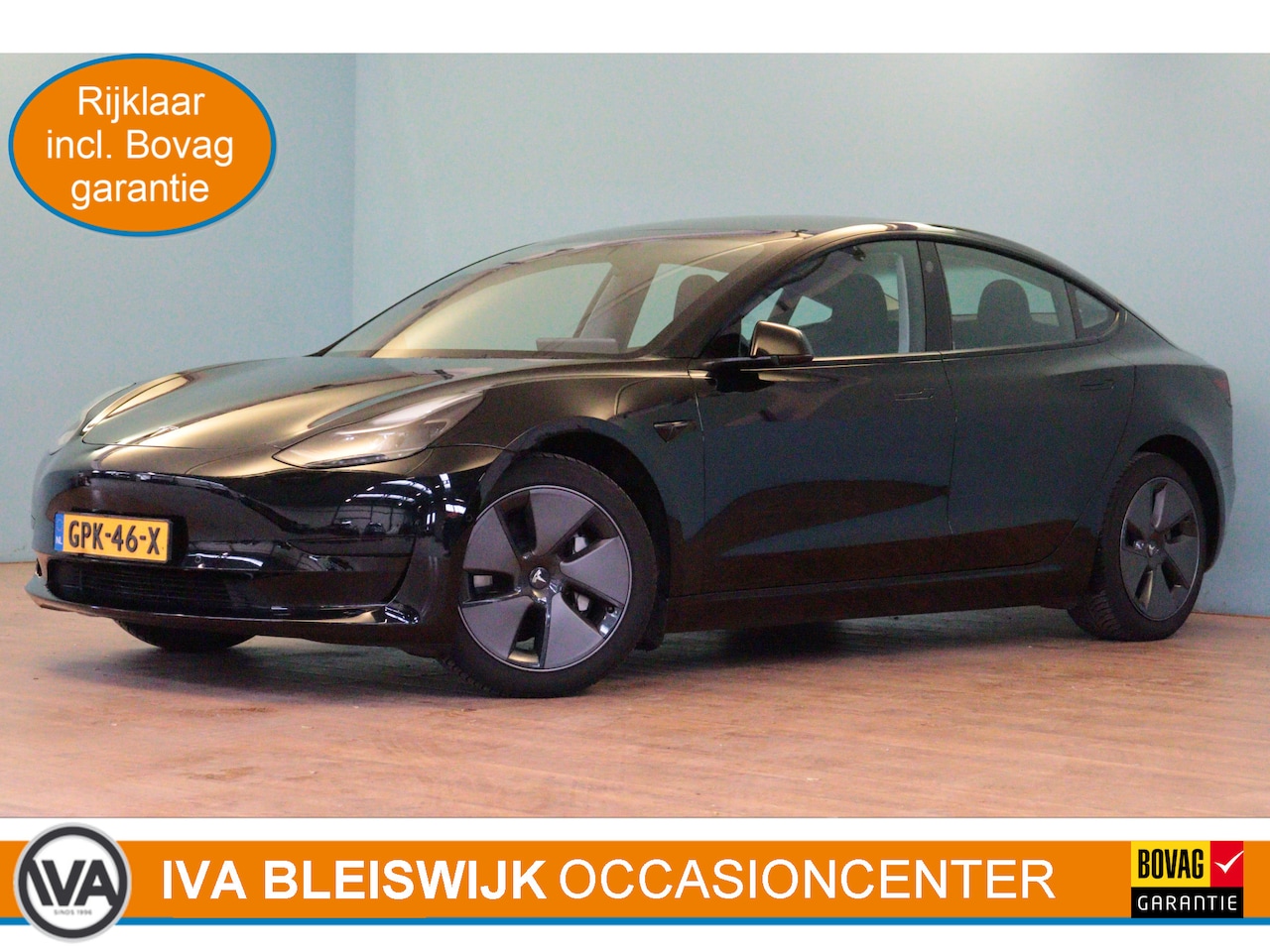 Tesla Model 3 - Standard RWD Plus 60 kWh | NAVI | CAMERA | PANO | LEER | STOELVERW | - AutoWereld.nl