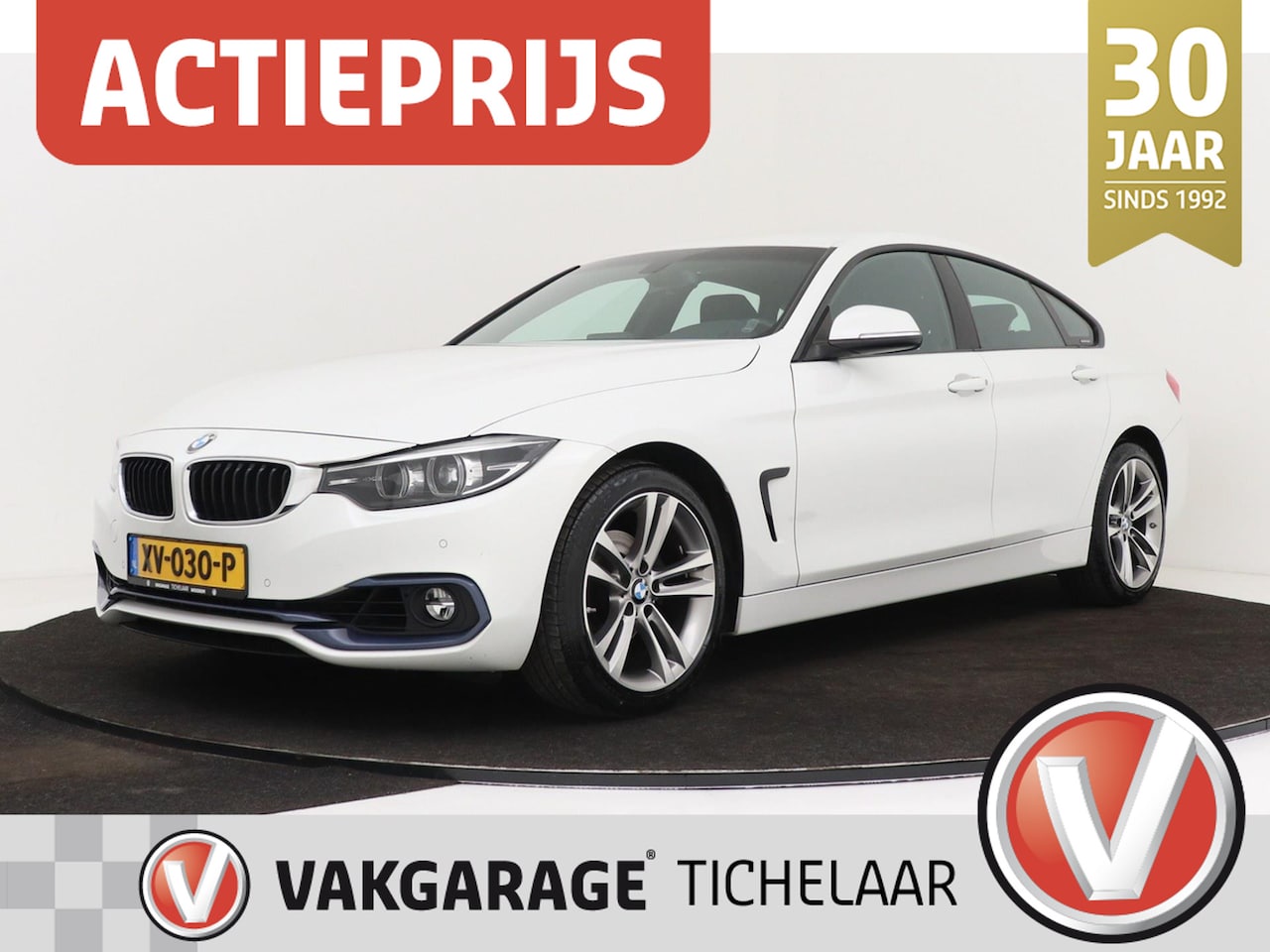 BMW 4-serie Gran Coupé - 418i Executive | Org NL | Sportstoelen | 69.000 KM! | Navigatie | Dealer Ond. | Cruise Con - AutoWereld.nl