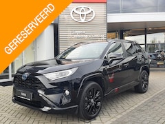 Toyota RAV4 - 2.5 HYBRID AWD BLACK-EDITION JBL-AUDIO STOELVERW NAVI 1650 KG TREKGEWICHT BLUETOOTH PARK-S