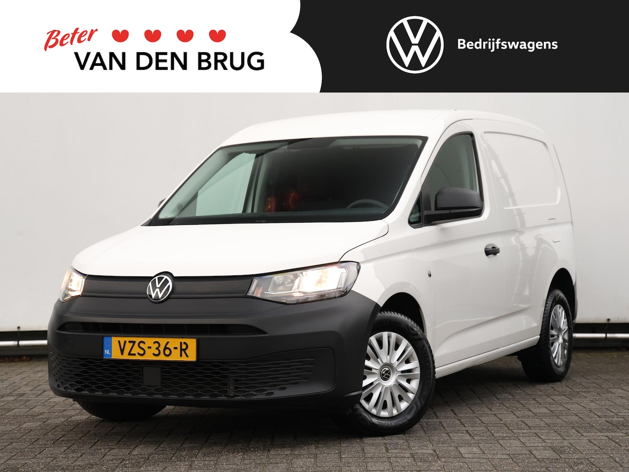 Volkswagen Caddy Cargo - 2.0 TDI 75PK Economy Business | Airco | Cruise Control | Trekhaak | Betimmering | Navi via - AutoWereld.nl