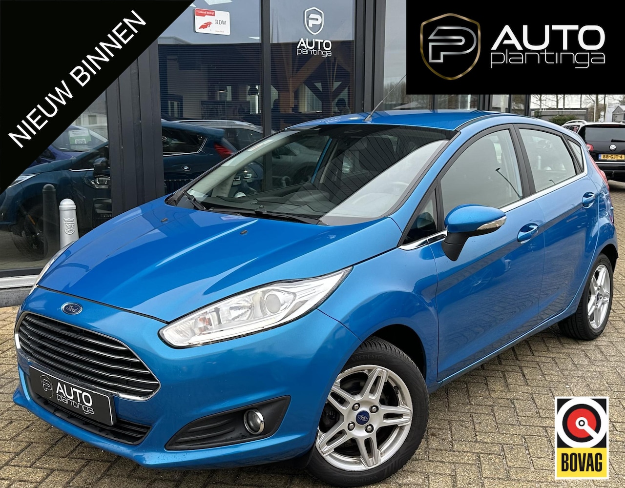 Ford Fiesta - 1.0 Titanium 80PK | 1e Eigenaar! | NL AUTO | Onderhoudshistorie | Nieuwe APK | Navigatie | - AutoWereld.nl