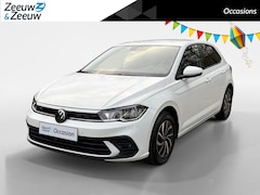 Volkswagen Polo - 1.0 TSI Life Edition | Lage kilometers | Parkeersensoren | Telefoon | Airco | Nette auto |