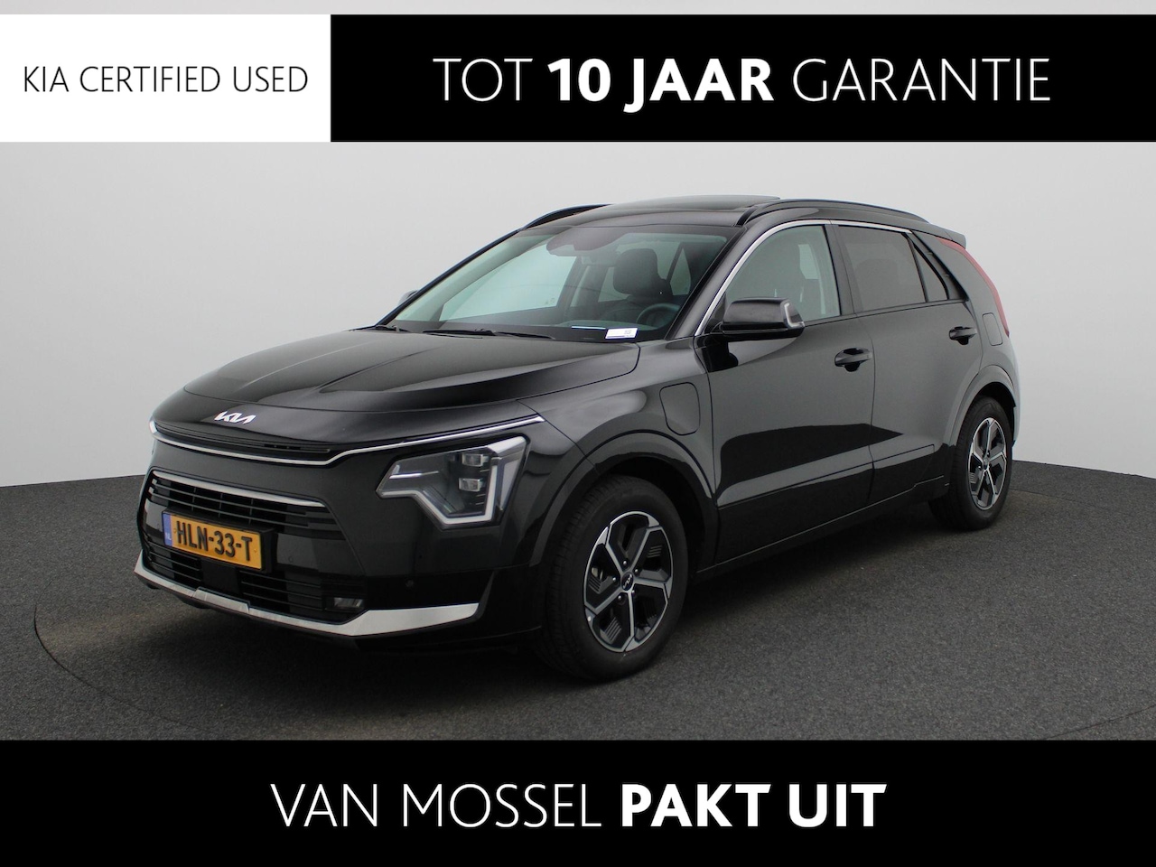 Kia Niro - 1.6 GDi PHEV DynamicPlusLine Leder | Open Dak | Head-Up | Stoelverwarming | Camera | Clima - AutoWereld.nl