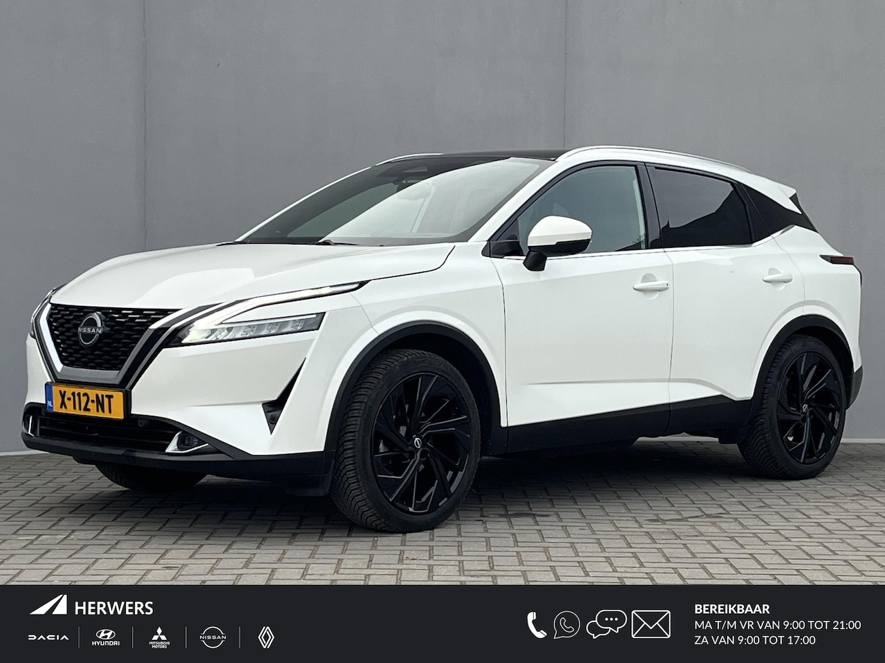 Nissan Qashqai - 1.3 MHEV Xtronic Tekna Plus / Vaste Trekhaak 13-polig (Trekgewicht 1.800kg) / All Seasons - AutoWereld.nl