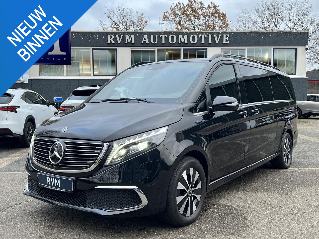 Mercedes-Benz EQV - 300 L3 Business Solution Limited 90 kWh 7 persoons | Volledige lederbekleding | Elektrisch - AutoWereld.nl