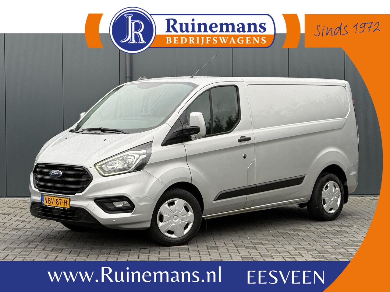 Ford Transit Custom - 2.0 TDCI 130 PK AUTOMAAT / L1H1 / TREKHAAK / CRUISE / NAVI / CAMERA / LED / ACHTERKLEP - AutoWereld.nl