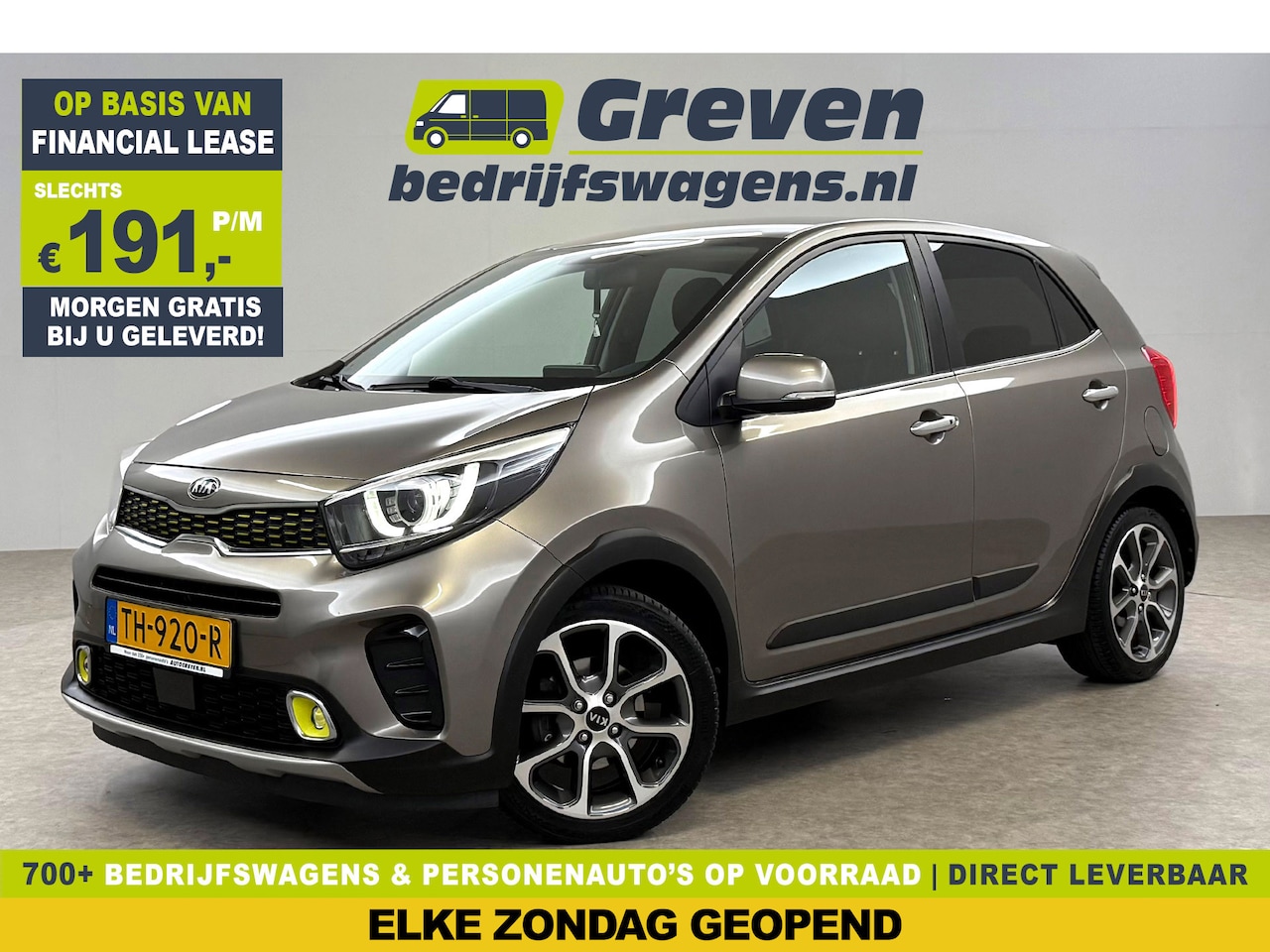 Kia Picanto - 1.2 CVVT X-Line | Camera | Carplay | Stoel/ Stuur verw. | Keyless | Cruise | NAP - AutoWereld.nl
