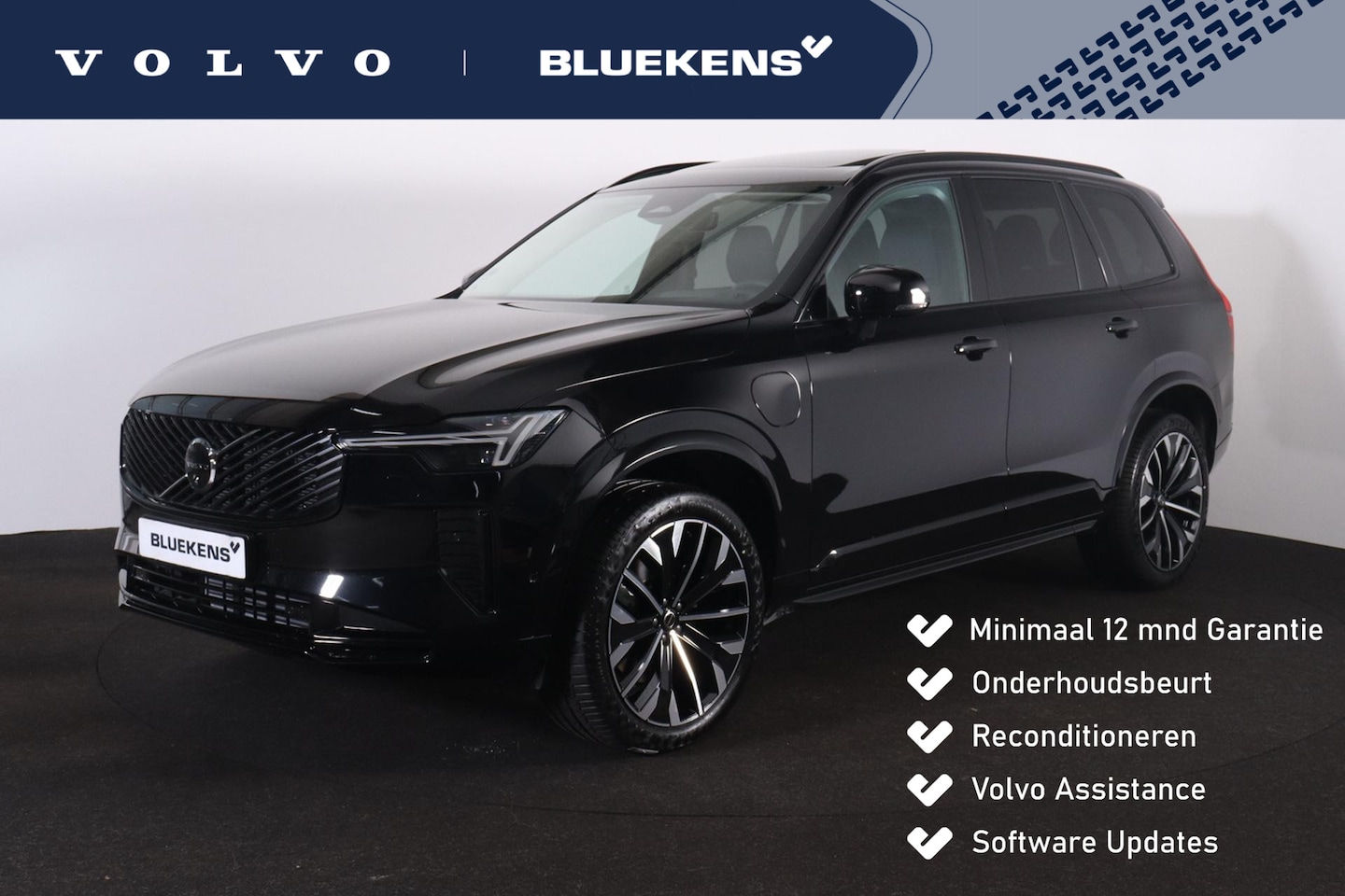 Volvo XC90 - T8 Recharge AWD Plus Dark - Panorama/schuifdak - IntelliSafe Assist & Surround - 360º Came - AutoWereld.nl