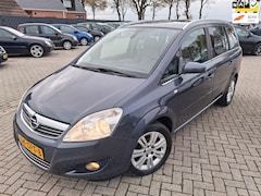 Opel Zafira - 1.8 Temptation 7 persoons 2008. Airco/Cruise/Leder/Trekhaak etc.. APK 11-2026