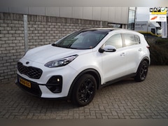 Kia Sportage - 1.6 T-GDI Black Edition Autom Leder Sportst Stoelverw Panodak Navi Camera Clima Cruise 2x