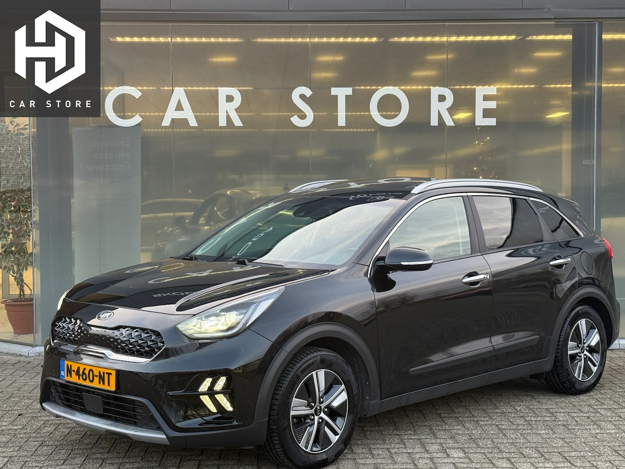 Kia Niro - 1.6 GDi Hybrid DynamicPlusLine Adap Cruise|Dodehoek|Stuurver - AutoWereld.nl