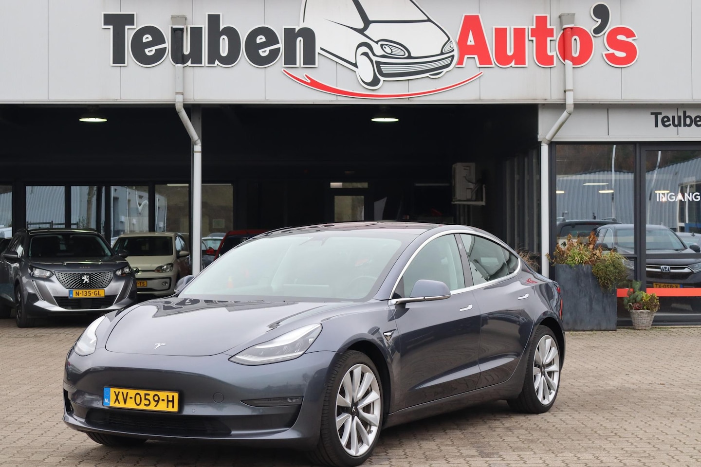 Tesla Model 3 - Long Range RWD Long Range AWD 75 kWh 85,8% SOH, Autopilot computer 2.5, Cruise control, 360 Camera, Panor - AutoWereld.nl