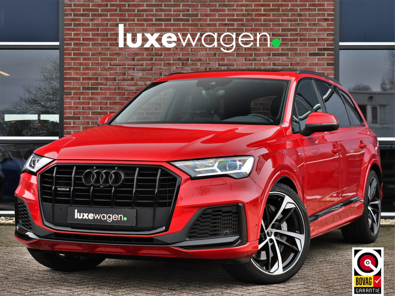 Audi Q7 - 55 TFSI e quattro S-Line Pano 22inch Contourzetels Luchtv - AutoWereld.nl