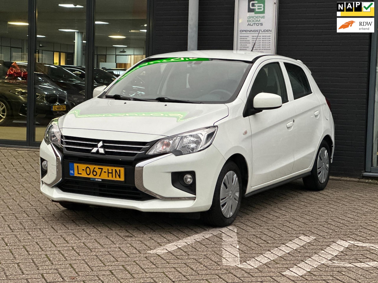 Mitsubishi Space Star - 1.2 Cool+/1STE EIG/NAVI/AIRCO/NL-AUTO NAP!! - AutoWereld.nl