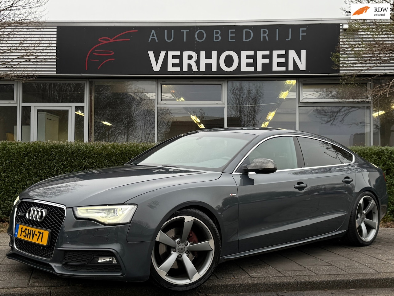 Audi A5 Sportback - 3.0 TDI - QUATTRO 3X SLINE - AUOMAAT - V6 - 240PK - VOLLEDIG ONDERHOUDEN - STOEL VERW VOOR - AutoWereld.nl