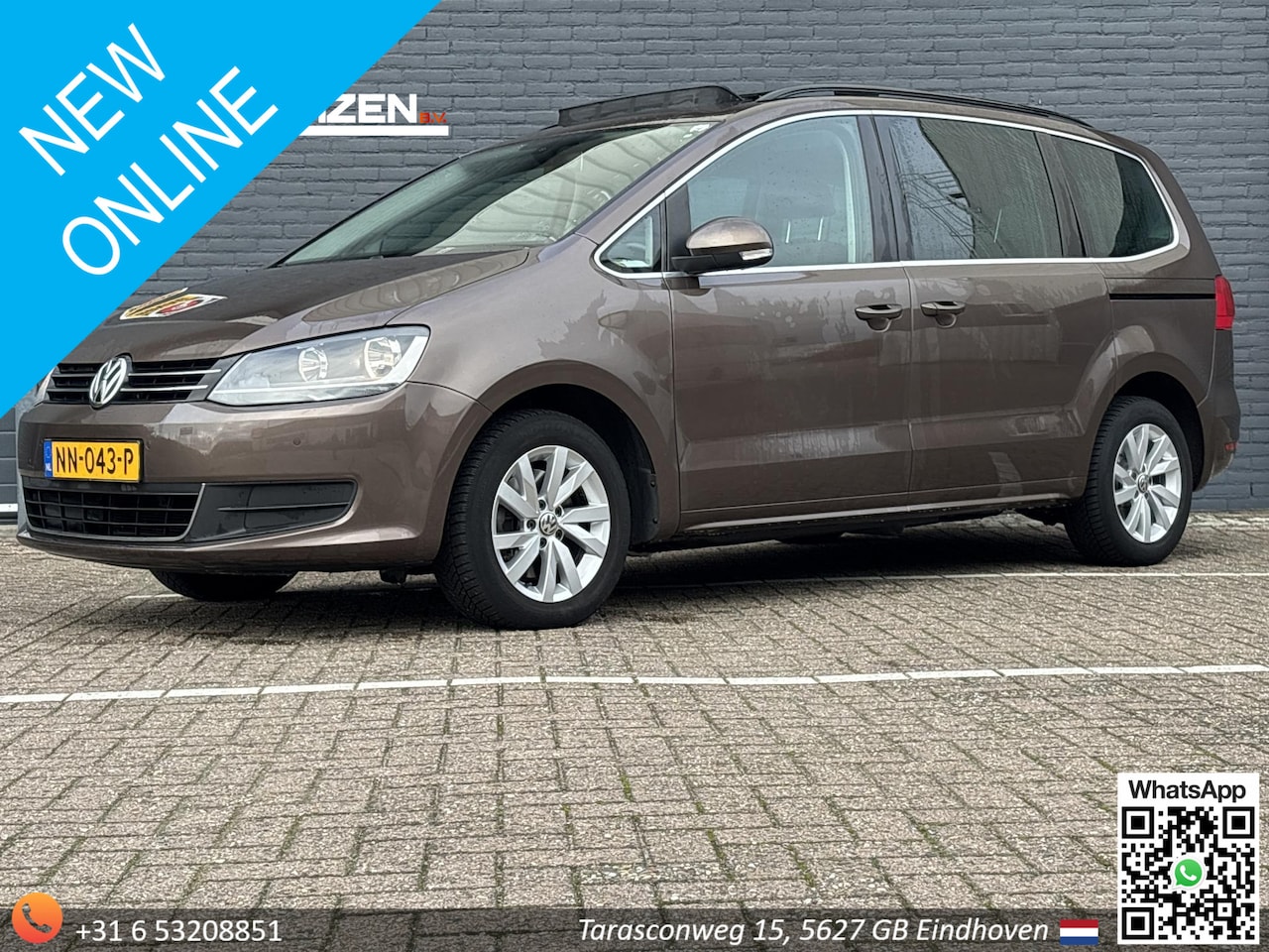 Volkswagen Sharan - 1.4 TSI Highline 7 Persoons | Pano | Climate | Cruise | Navi | PDC | Stoelverwarming | - AutoWereld.nl