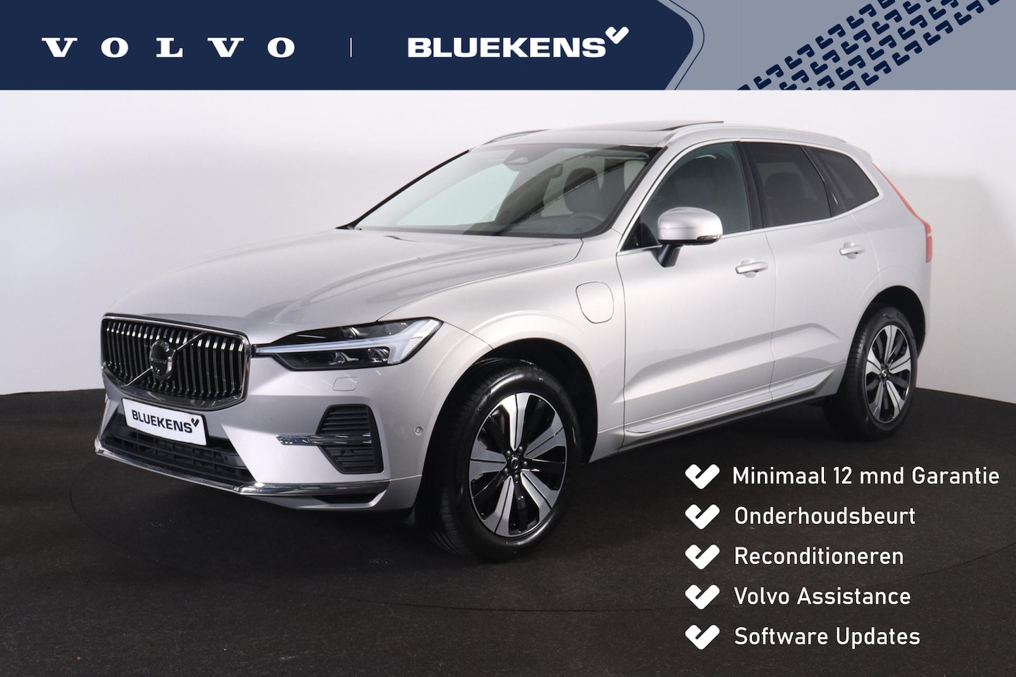 Volvo XC60 - T6 Recharge AWD Plus Dark - Panorama/schuifdak - IntelliSafe Assist & Surround - 360º Came - AutoWereld.nl