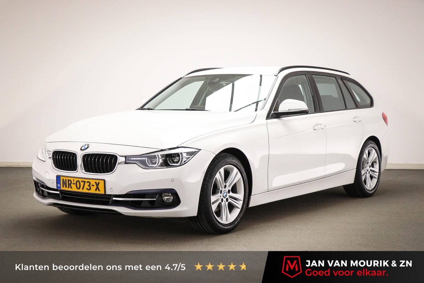 BMW 3-serie Touring - 318i High Executive Sport | LEDER | ADAPTIVE LED | HEAD UP | - AutoWereld.nl