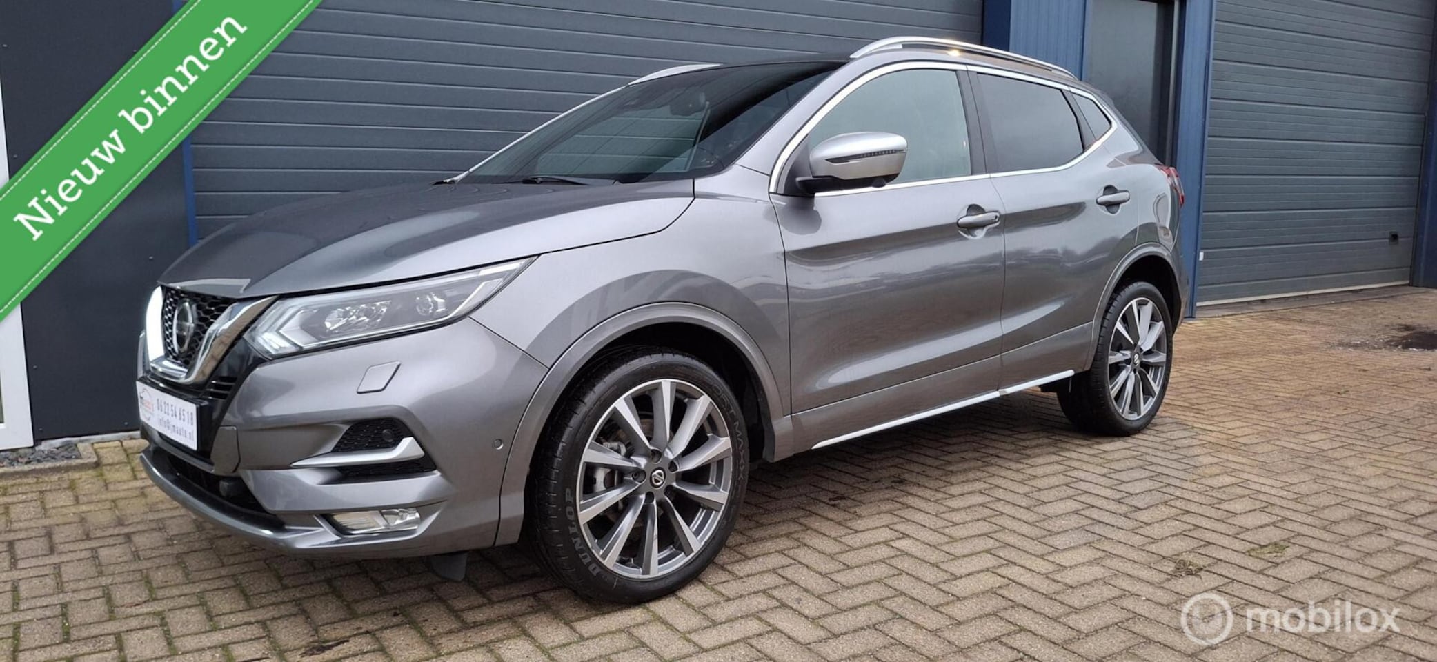 Nissan Qashqai - 1.3 DIG-T Tekna +, 160Pk. Trekhaak,Leer - AutoWereld.nl