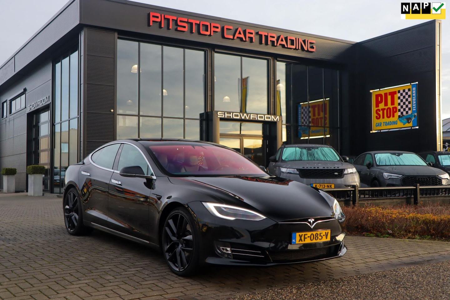 Tesla Model S - 100D 100D, AWD, Black on black, Autopilot, garantie 2026 - AutoWereld.nl