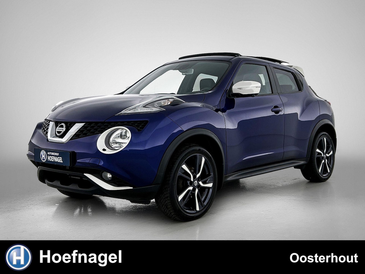 Nissan Juke - 1.2 DIG-T S/S Tekna | Panoramadak | Lederen Bekleding | Navigatie | Camera | Trekhaak - AutoWereld.nl