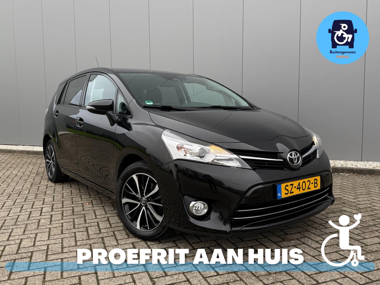 Toyota Verso - 1.8 Handgas + Handbedrijfsrem Rolstoelauto - AutoWereld.nl