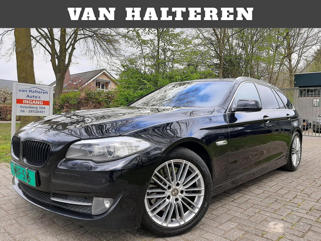 BMW 5-serie Touring - 525d 3.0 High Executive Leder 6-Bak Pano - AutoWereld.nl