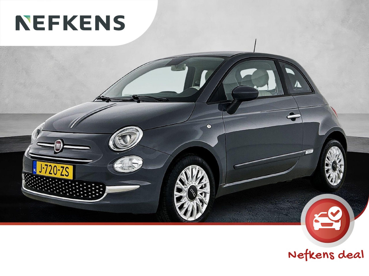 Fiat 500 - 1.0 Hybrid Lounge | 1ste eigenaar | Parkeersensoren | Privacy Glass | AppleCarPlay/Android - AutoWereld.nl
